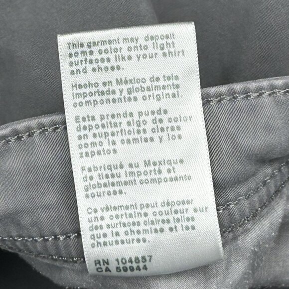 AG Adriano Goldschmied Jeans Mens 34x31.5 Gray Everett Slim Straight Stretch - Picture 7 of 13